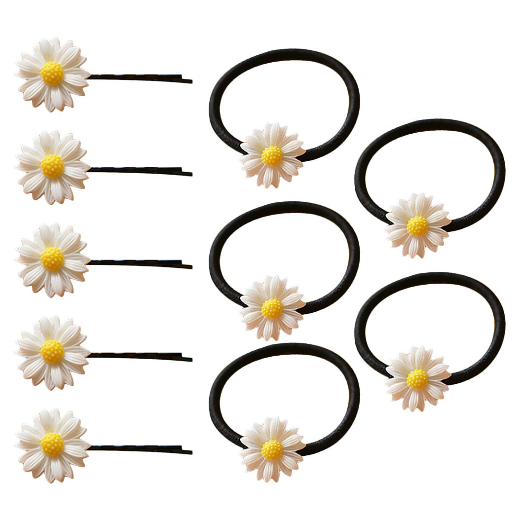 Homeofying 20/30Pcs Fashion Girls Mini Small Candy Color Solid Color Colored Colorful Summer Flower Small Hair Claws Hairpins Hairclips Random Color 20pcs 