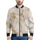 thumbnail image 5 of Chaquetas con estampado de grietas de mármol en 3D simples, moda primavera otoño, chaqueta bomber de manga larga, abrigos deportivos informales de gran tamaño y transpirables, 5 of 5