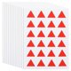 thumbnail image 2 of Sticker label classification triangle sticker practical design compatible with documents books notes office use 576 pieces, 2 of 5