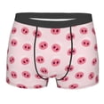 thumbnail image 4 of Goofa Cute Pig Nose Printed Men's Boxer Briefs Underwear, Moisture-Wicking Underwear, Trunk,Soft and Breathable Cotton Underwear-XX-Large, 4 of 9