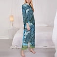 thumbnail image 3 of Sikiie Cracked Earth Head Tree Pajamas for Women Set, Womens Pajama Sets, Lounge Sets for Women, 2pjs for Women-Medium, 3 of 7