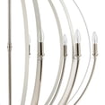thumbnail image 4 of Atlas Lighting and Home 10-Light Open Spherical Framed Ceiling Chandelier - 44" - Matte White, 4 of 5
