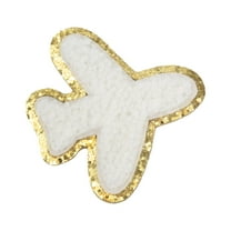 Hello Hobby Chenille Plane White Patch