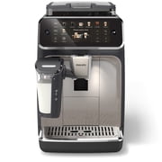 Philips 5500 Fully Automatic Espresso Machine with LatteGo Milk Frother, Grey Chrome