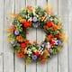 thumbnail image 1 of Simulated Flowers Wreath Door Hanging Outdoor Courtyard Decoration Summer Fruit Wreath, 1 of 9