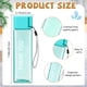 thumbnail image 2 of Botellas de agua Maxdot de plástico azul, 500 ml, 24 unidades, Thank You, 2 of 6