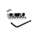 thumbnail image 2 of Aoanydony 7 String Electric Guitar Parts Double Locking Nut Bridge with Wrench Screws Reliable and Durable, 2 of 6