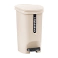 thumbnail image 1 of Matsuzay Botes de basura con tapa, contenedor de basura con apertura silenciosa para limpieza del hogar, bote de basura con tapa Suministros de limpieza para el hogar caqui, 1 of 3