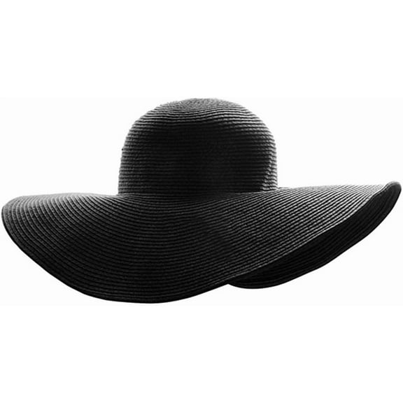 YooGuoGuo Women Floppy Derby Hat Wide Large Brim Beach Straw Sun Cap