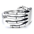 thumbnail image 1 of Anillo de dedo con apertura de palma de esqueleto Punk Retro, joyería para hombres y mujeres, accesorios de moda, regalo, 1 of 9
