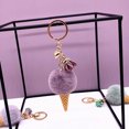 thumbnail image 4 of LYMAYTER Lightweight Key Ring Portable Ice Cream Pendant Keychain - Cute Cartoon, 4 of 7