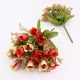 thumbnail image 3 of 1 Ramo de Rosas, Flores Artificiales Florales, Plantas, Decoración de Bodas para Fiestas en hogar rojo Colco Flores artificiales, 3 of 8