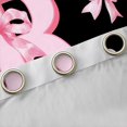 thumbnail image 4 of Castle Fairy Personalized Initial Blackout Curtains Set of 2 (52x84 Each),Dreamy Princess Window Curtains,Black Pink Curtains and Drapes,Lightweight Kawaii Room Decor, 4 of 6