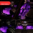 thumbnail image 7 of USB LED Car Interior Ambient Foot Strip Light Kit Neon Atmosphere Decors Ne, 7 of 7