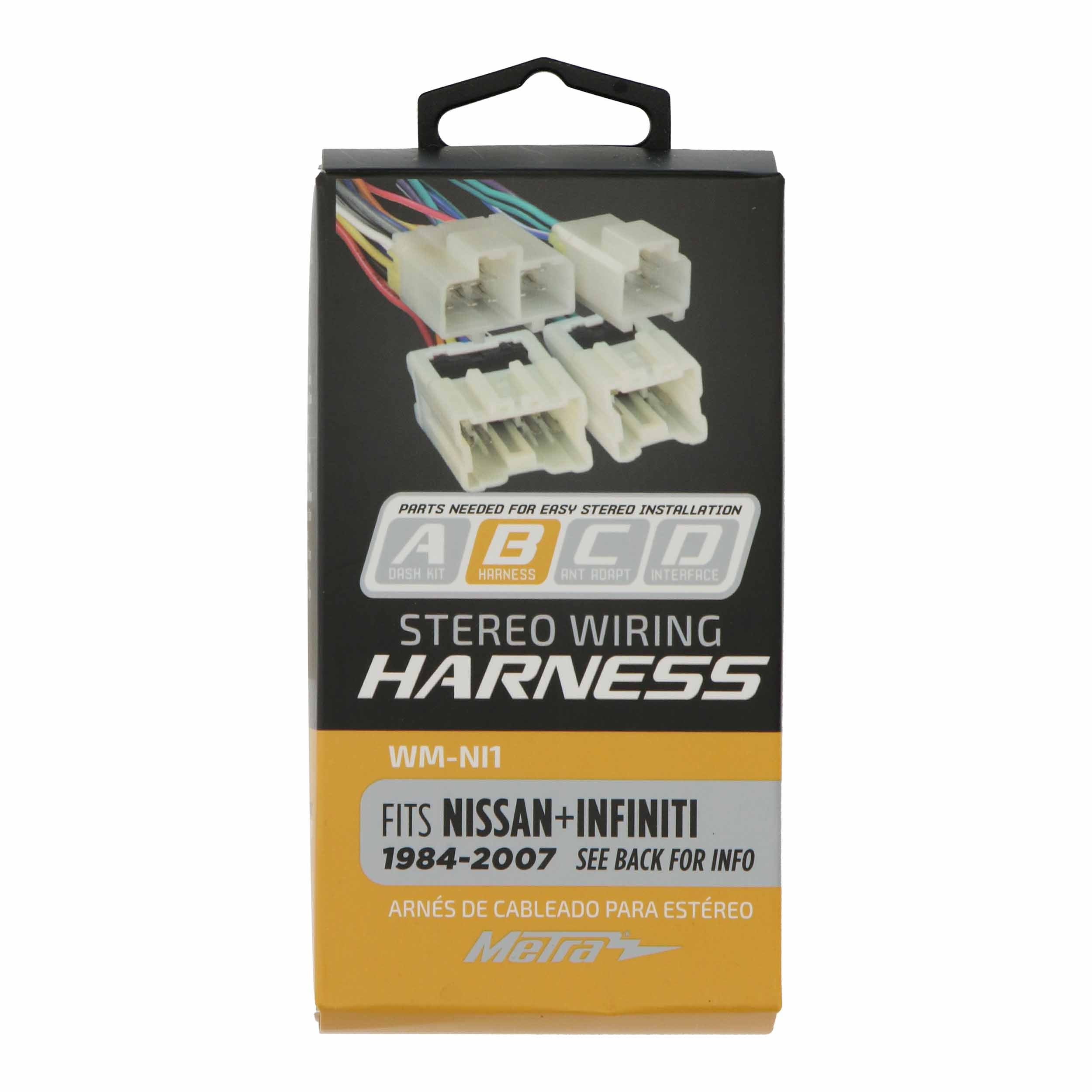 Radio wire harness for Nissan 84-07