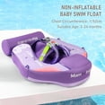 thumbnail image 2 of Anillo de natación Mambobaby Mambobaby Flotador de natación para bebés no inflable Flotador de natación para bebés suave e impermeable Entrenador de natación agradable para la piel con flotador de col Mambobaby Anillo de natación, 2 of 7