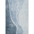 thumbnail image 2 of Addison Rugs Mayfield Washable Transitional Abstract Blue Rectangle Rug, 5' x 7'6", 2 of 6