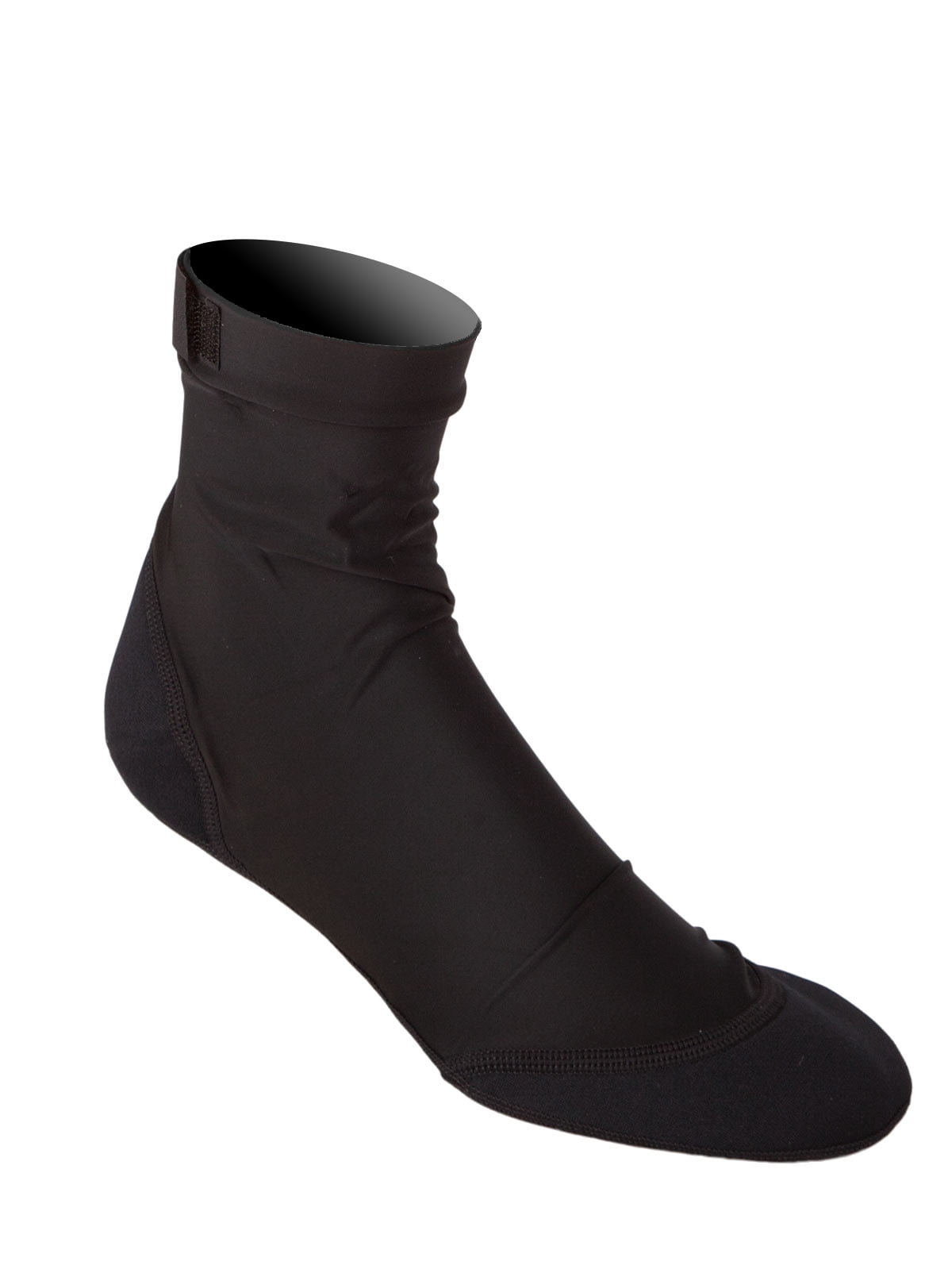 Vincere Sand Socks for Soccer, Volleyball, Snorkeling Large All black