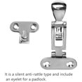 thumbnail image 5 of Anti-Rattle Latches for Marine Grade Boat Door Hatch, Tightening Latches, Solid Construction, Lockable, (2 Pcs), 5 of 5