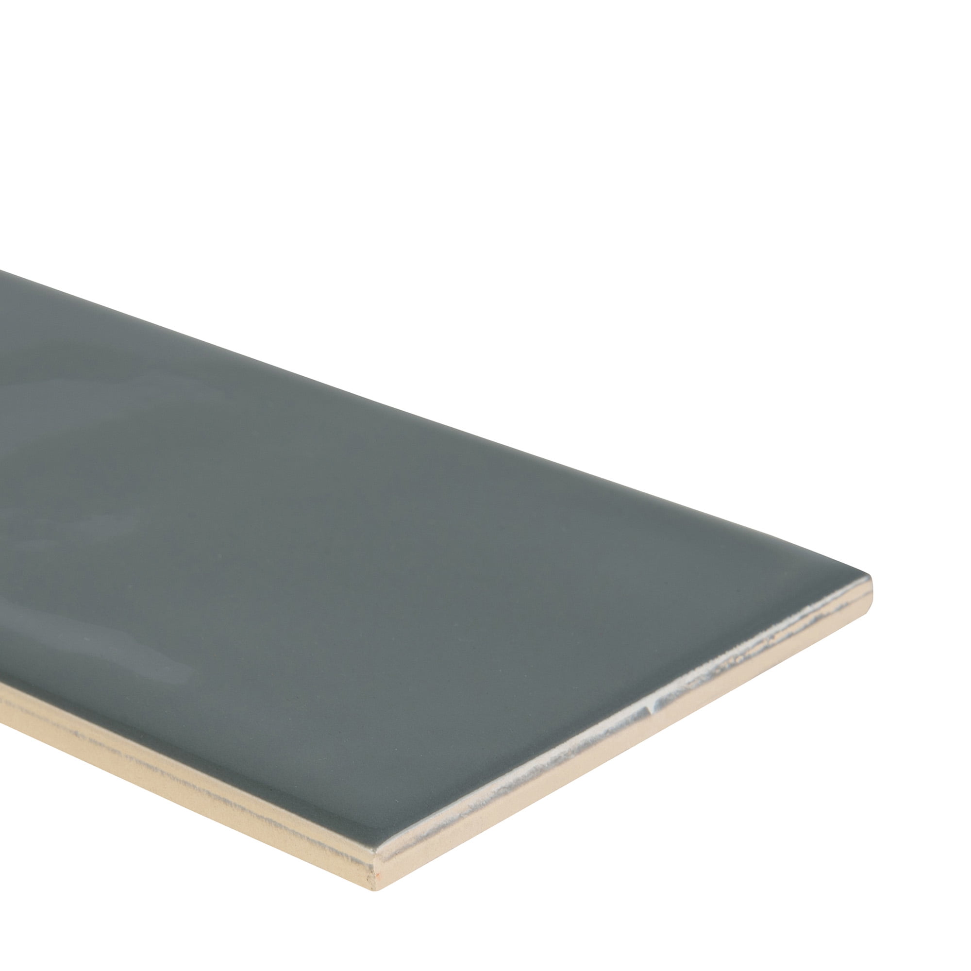 MSI Urbano Graphite 4 in. x 12 in. Glossy Ceramic Gray Subway Tile (9.9 sq. ft./case)