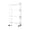 C, variant on Fareti 3 Tier Rolling Plant Stand 15.7x5.9x24.4 Inch, Plastic Slim Storage Cart with Wheels, Space Saving Shelf for Indoor Outdoor Use
