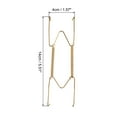 thumbnail image 2 of Unique Bargains 6 Inch Stainless Steel Invisible Wall Plate Hangers With Tip Protector for Decorative Plates and Art 6pcs, 2 of 7