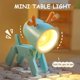 thumbnail image 3 of 6 Piezas Mini Luz Nocturna Perro Ciervo, Lámpara de Noche Linda DIY de Dibujos Animados, Lámpara de Escritorio LED Portátil con Soporte de Teléfono Ajustable para Estudiantes Dormitorio Guardería oso de fresa Electrónica, 3 of 5