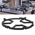 thumbnail image 4 of Gas Stove Rack, Gas Stove Wok  Bottom Groove Design Safe Controlled Heating Range Durable Stable  for Frying Pan for Black Steel Pan, 4 of 8