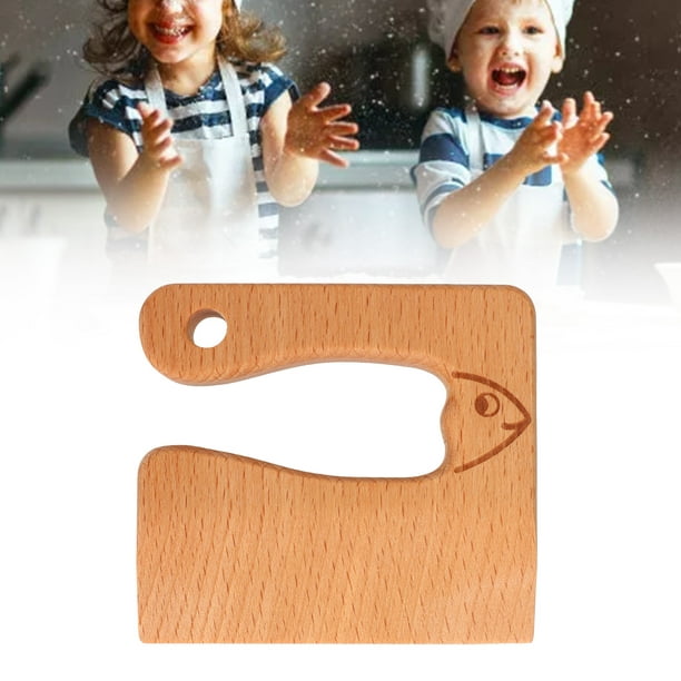Couteau enfant en bois Montessori - Couteau Montessori en bois