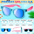 thumbnail image 3 of Gafas de sol GIFTINBOX Kids Neon Bulk, paquete de 16, de 3 a 8 años, con protección UV400, 3 of 7