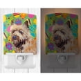thumbnail image 2 of Caroline's Treasures LH9410CNL Cairn Terrier Easter Eggtravaganza Ceramic Night Light, 6x4x3", multicolor, 2 of 2