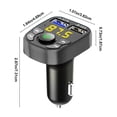 thumbnail image 3 of NARABB Car Accessory Must Haves New Digital Car Charger Fast Charging Mobile Phone Charging Head One To Four With Car Charger, 3 of 6