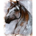 thumbnail image 3 of Parker, Jennifer Paxton 15x18 Black Modern Framed Museum Art Print Titled - Mane Attraction I, 3 of 5