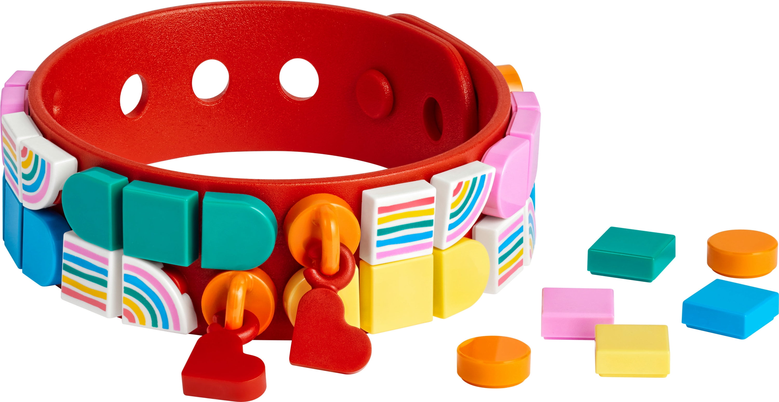 LEGO DOTS Rainbow Bracelet with Charms 41953 DIY Bracelet Set 37 Pieces