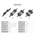 thumbnail image 4 of Conector Rama Solar Conector T T Paraxión Paralela Entre Paneles Solares IP67 IP67 Panel Solar Impermeable Cable Conector Femenino 14 AWG-10AWG, 4 of 6