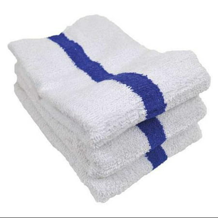 HOTEL BASICS 62270 Pool Towel, 22x44 In., White, Pk