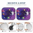 thumbnail image 6 of Haiem Astronaut on Mission in Outer Space Car Windshield Sun Shade (2 Pieces) Foldable Windshield Sun Shade Car Accessories for Truck SUV Pickup-Large, 6 of 7