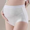 thumbnail image 6 of Women's Firm Shapewear Pack,Shaping Brief with Tummy Control,1Pack,pure cotton maternity underwear,Womens Cotton Maternity Underwear Maternity Pregnancy Panties Postpartum Mother Under Bump Underwear, 6 of 6