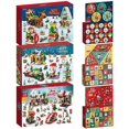 thumbnail image 3 of Caja de regalo de bloques de construcción de la serie navideña para niños, calendario de Adviento de Navidad de 24 días, modelo de ladrillos de Papá Noel, Cascanueces, 2023, 3 of 4