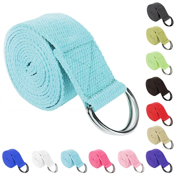 BESTSKY Stretching Strap,Extend Assist Tool Yoga Straps for Stretching,Elastic Bands for Exercise Home Gym Physical Therapy,Style1