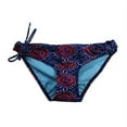 thumbnail image 2 of Raisins NAVY MULTI Printed Side-tie Bikini Swim Bottom, US Small, 2 of 4