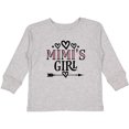 thumbnail image 3 of Inktastic Mimi Girl Granddaughter Girls Long Sleeve Toddler T-Shirt, 3 of 5
