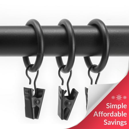 Chicology Curtain Clip Rings Walmart Com