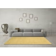 thumbnail image 3 of Ahgly Company Indoor Square Abstract Brown Modern Area Rugs, 5' Square, 3 of 4
