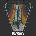 thumbnail image 2 of Men's NASA Distressed Retro Rocket Graphic T-Shirt, 2 of 3