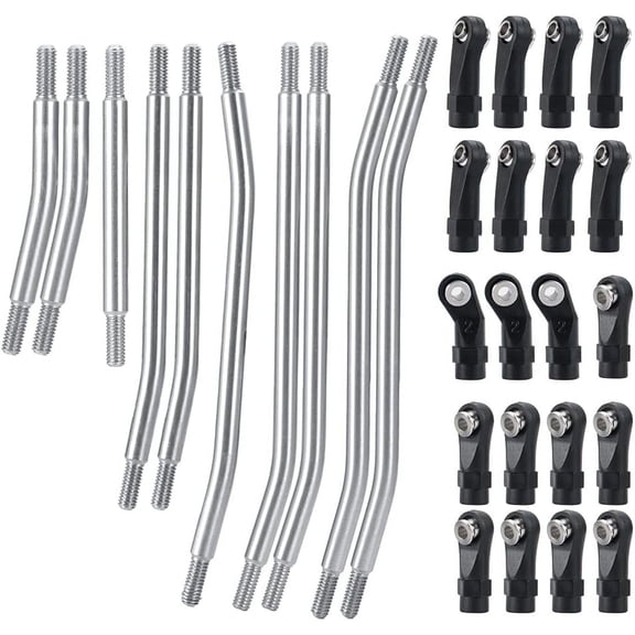 Durable Stainless Steel 324mm Wheelbase TRX4 Crawler Car Upgrade Parts RC Madness