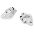 thumbnail image 2 of Rail Shaft Guide Support,  2pcs SHF12 Aluminum Bracket, Linear Motion Rail Shaft Rod Guide Support Stand, Xy Axis Rotation, Linear Ball Bearings, 2 of 8