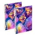 thumbnail image 6 of Conch Seashells Spiral Journal Notebook College Ruled Notebook 8.3" x 5.7" A5 Lined Thick Paper Page, 6 of 6