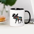 thumbnail image 3 of CafePress - MOOSE Mugs - 11 oz Ceramic Mug - Novelty Coffee Tea Cup, 3 of 4