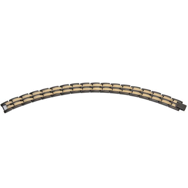 Pulsera Magnética De Acero Inoxidable Para Terapia, Alivio Del Dolor, Pulsera De Terapia Magnética Para Hombres, Cuidado Saludable